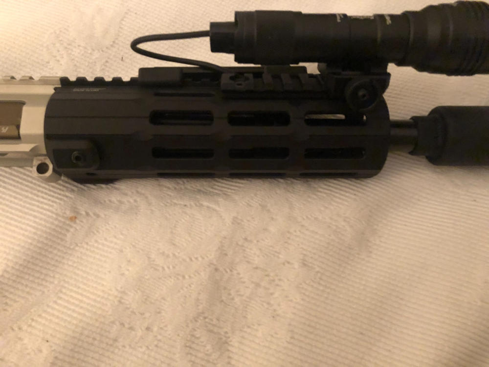 Leapers UTG PRO Super Slim SD M-LOK Free Float Handguard - Black - 7" - Customer Photo From Logan Heddens