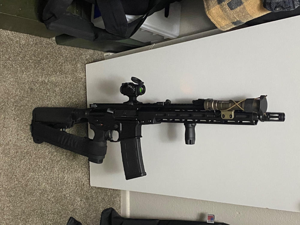 B5 Systems Enhanced SOPMOD Stock - Mil-Spec - Black - Customer Photo From Aaron Toninato