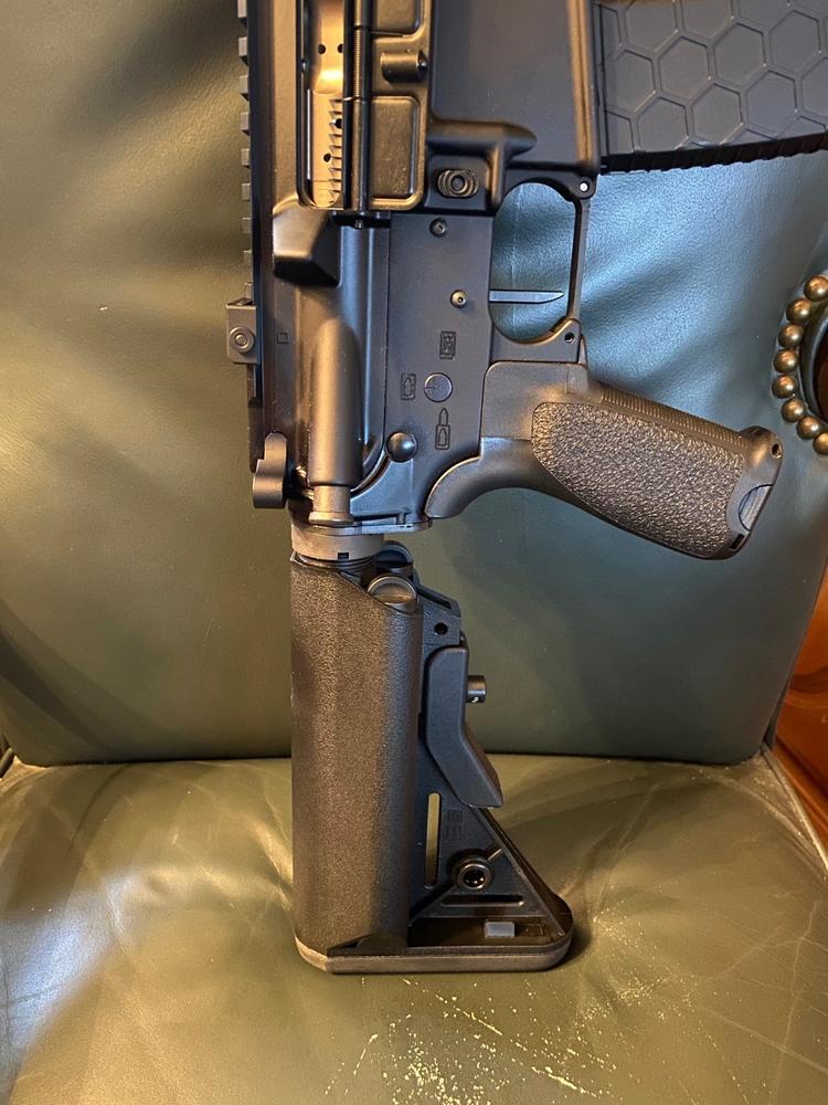 B5 Systems Enhanced SOPMOD Stock - Mil-Spec - Customer Photo From Patrick Morton