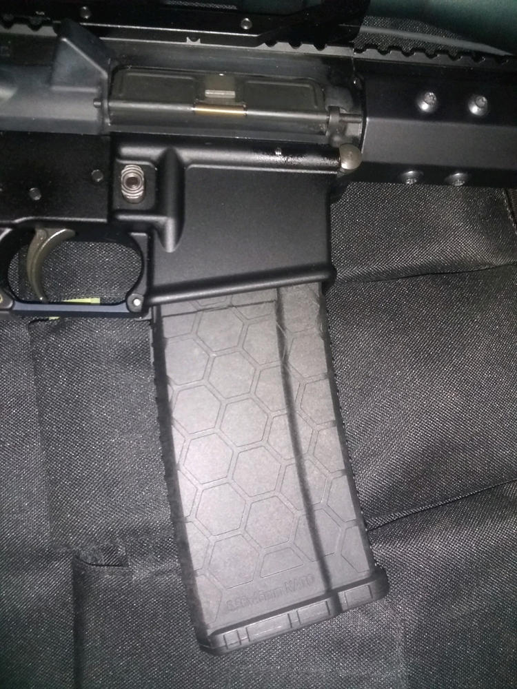 Hexmag Carbon Fiber Magazine - .223/5.56 - 30RD - Customer Photo From Steve Wirt