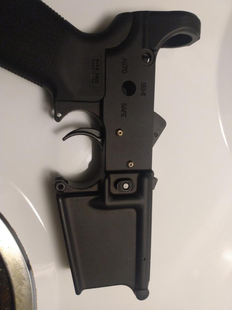 Griffin Armament MK1 Forged AR-15 Stripped Lower Receiver - Customer Photo From Erica T.