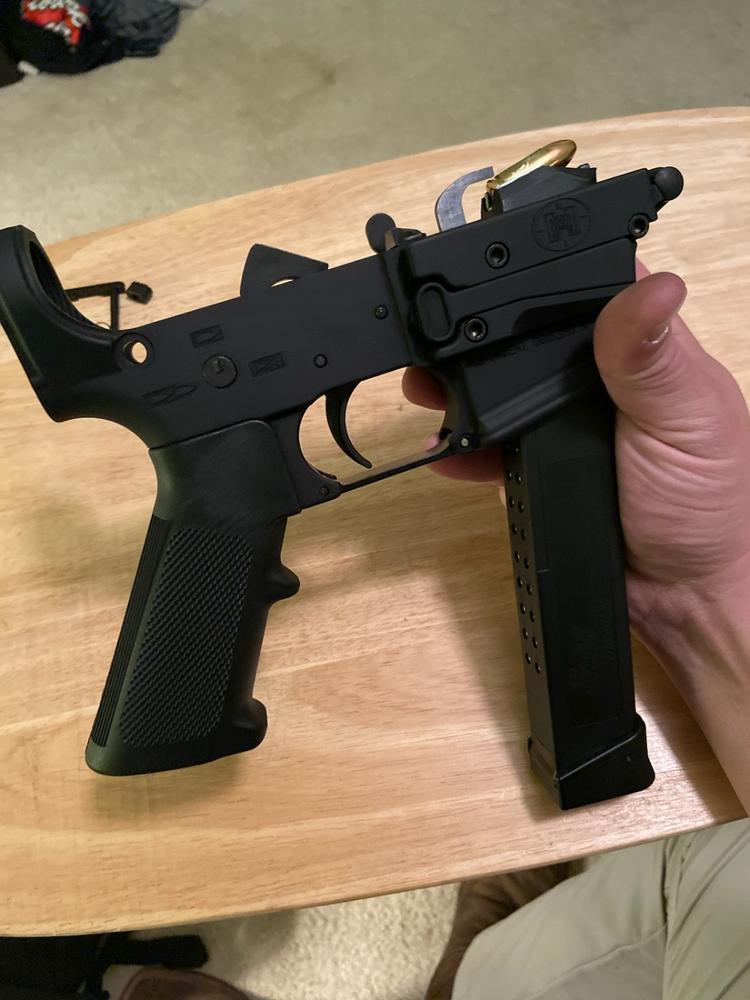 Matrix Arms 9mm Glock Stripped Lower Receiver - Customer Photo From Justin Stallard