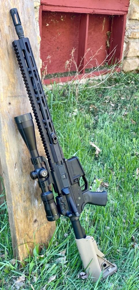 Matrix Arms Foxtrot AR-15 M-LOK Free Float Handguard - Black - 15" - Customer Photo From Arrik Snyder