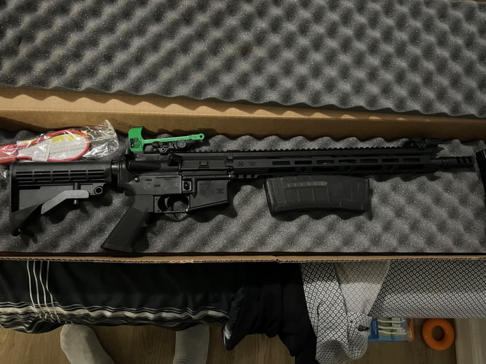 Matrix Arms Charlie M-LOK Free Float Handguard - Black - 15" - Customer Photo From Freddie Byrd