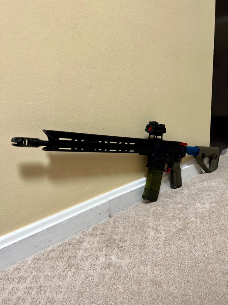 Matrix Arms Charlie M-LOK Free Float Handguard - Black - 15" - Customer Photo From Damon Mabe