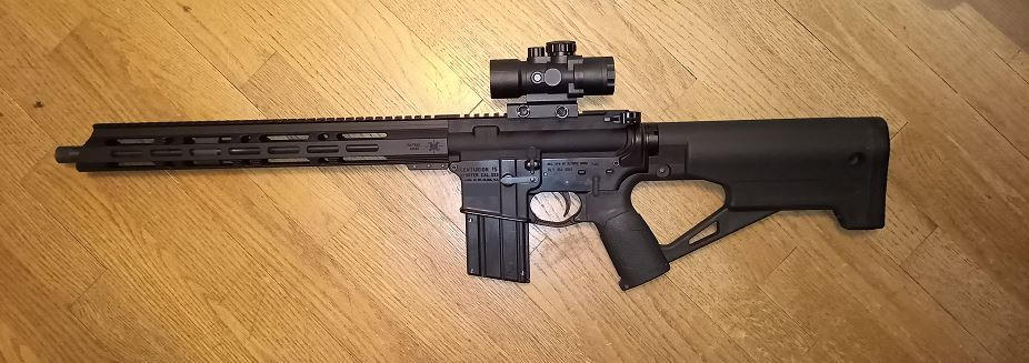 Matrix Arms Victor M-LOK Free Float Handguard - Black - 15" - Customer Photo From David Clay