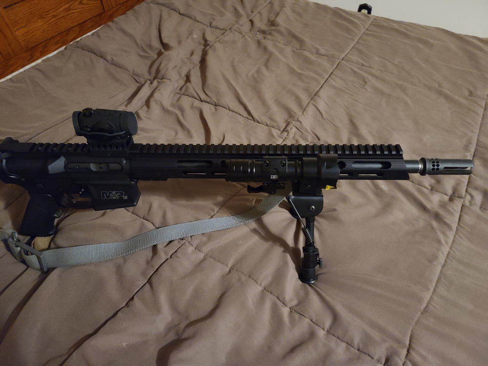 Matrix Arms Victor M-LOK Free Float Handguard - Black - 15" - Customer Photo From Corey Foster