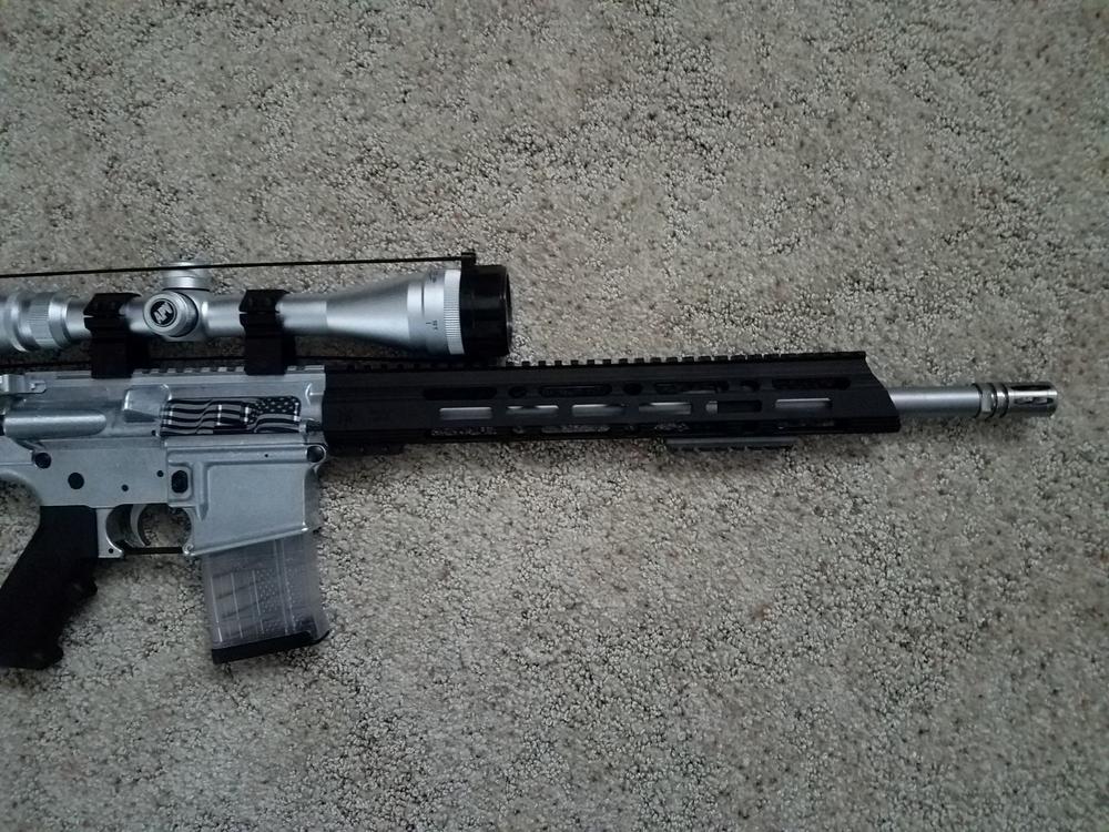 Matrix Arms Victor M-LOK Free Float Handguard - Black - 13.5" - Customer Photo From David Bosch