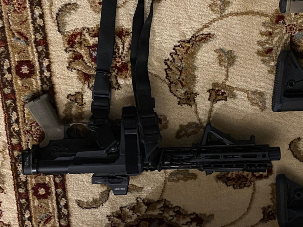 Law Tactical AR Folding Stock Adapter Gen 3-M - Black - Customer Photo From Christopher Mackey