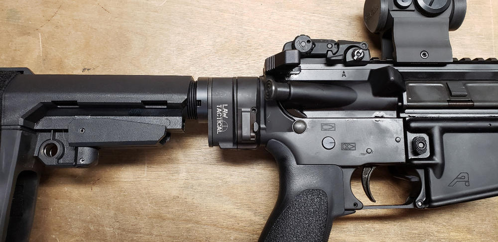 Law Tactical AR Folding Stock Adapter Gen 3-M - Black - Customer Photo From Levi Lumbreras