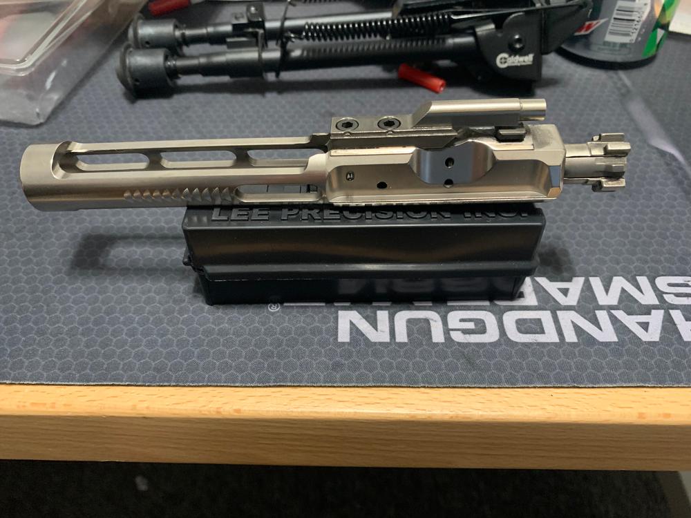 NBS Lightweight .223/5.56 Bolt Carrier Group - Nickel Boron - Customer Photo From Casey Setsodi