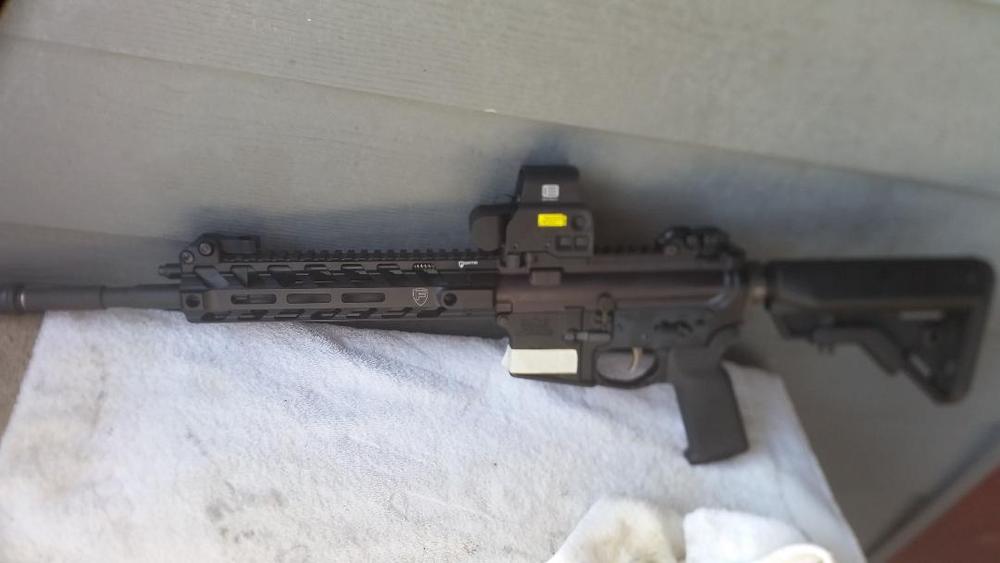 Fortis REV II Free Float Rail System M-LOK Handguard - Black - 9.2" - Customer Photo From Alan Avant