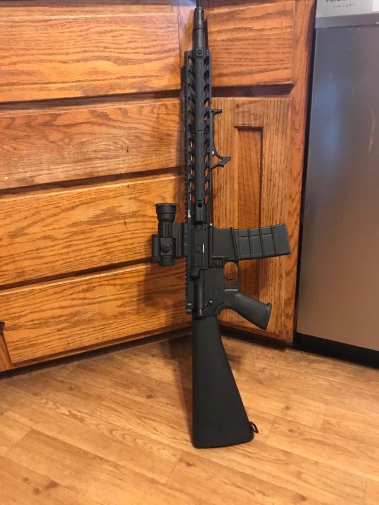 Fortis REV II Free Float Rail System M-LOK Handguard - Black - 14.8" - Customer Photo From Cory Purgason