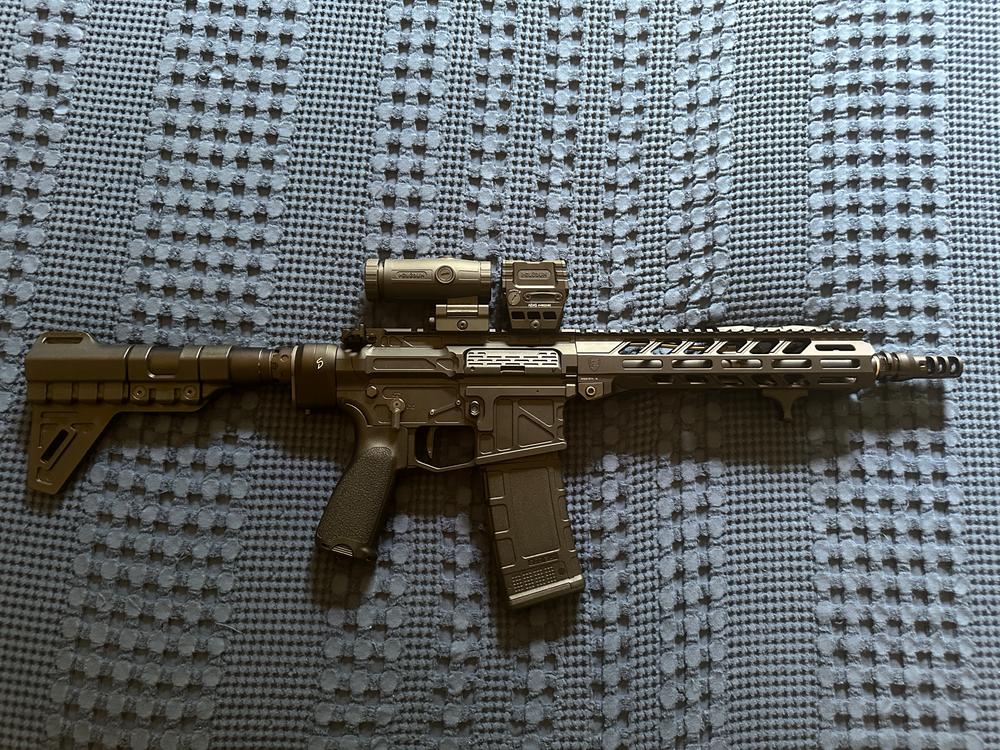 Fortis Switch AR-15 Rail System 556MM M-LOK Handguard - Black - Customer Photo From MANOWAR