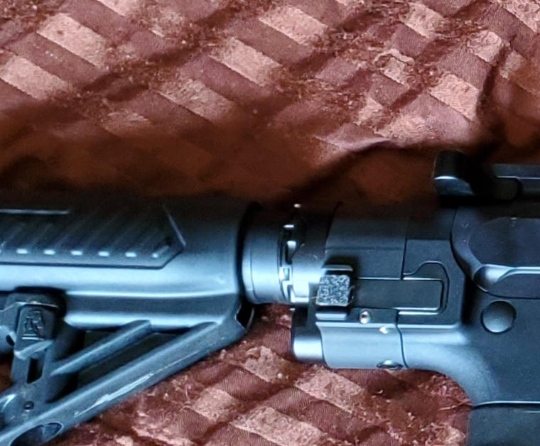 Fortis LE Lightweight Enhanced AR15 End Plate System - K1 - Castle Nut (Tapered) - Black - Customer Photo From Joseph Flory