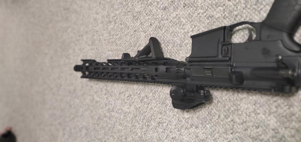 Fortis Night Rail 5.56 M-LOK Handguard - Black - 16" - Customer Photo From Neelay Pandya