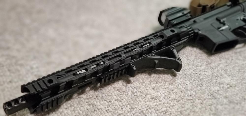 Fortis Night Rail 5.56 M-LOK Handguard - Black - 16" - Customer Photo From Neelay Pandya