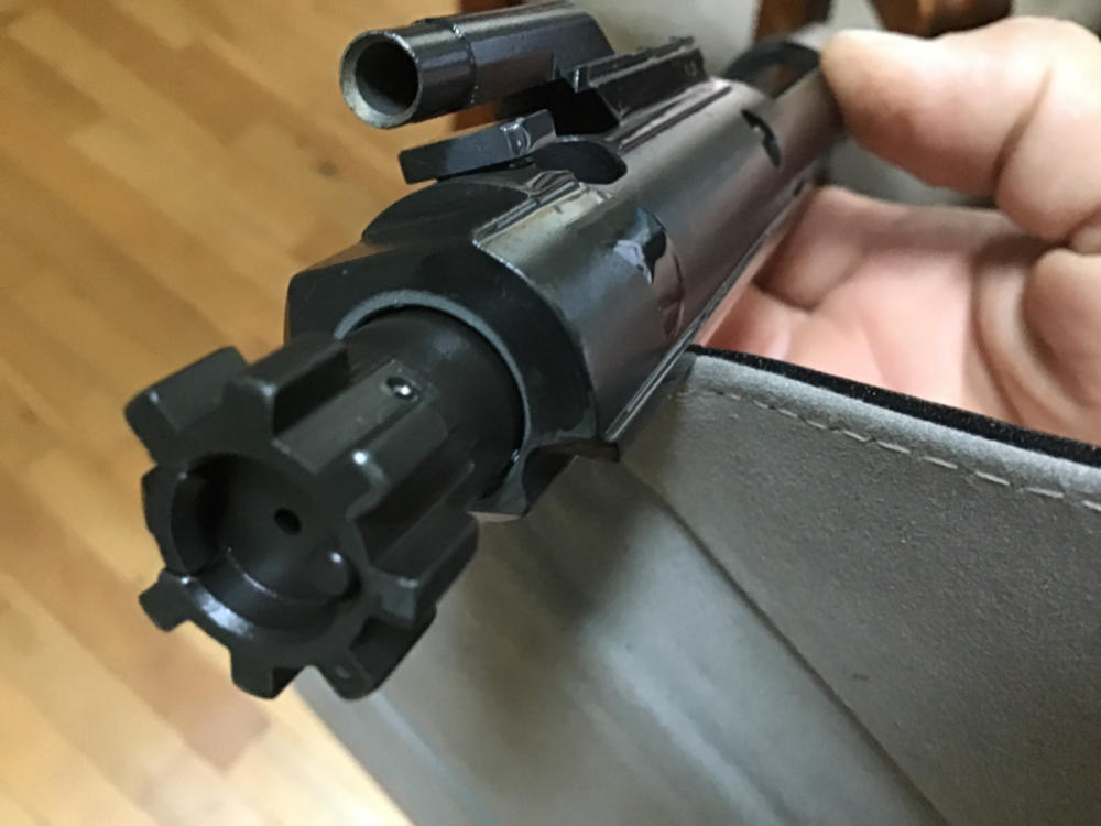 Luth-AR .223/5.56 MPI Bolt Carrier Group - Semi-Auto Profile - Mag Phos - Chrome Lined - Customer Photo From Kyle Rixford