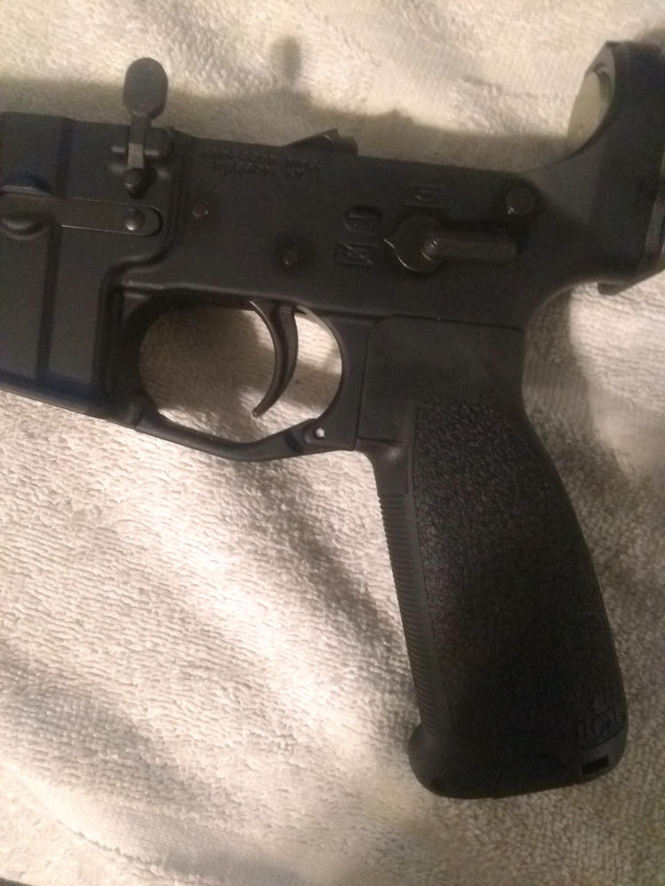 BCMGUNFIGHTER AR-15 MOD 0 Pistol Grip - Black - Customer Photo From Steve Wirt