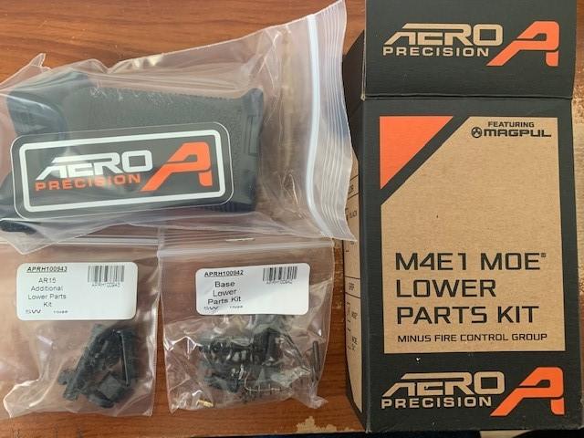 Aero Precision M4E1 MOE Lower Parts Kit Minus FCG - Black - Customer Photo From Marc Rowley