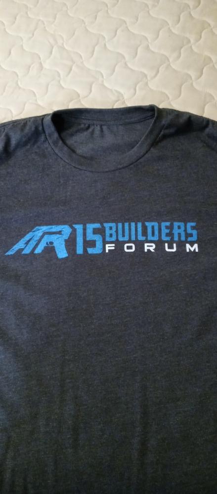 AR-15 Builders Forum Logo T-Shirts - XL - Customer Photo From Demetrius Moultrie