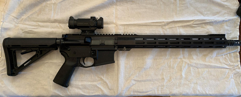 Dirty Bird 16" Govt Mid 556 M-LOK Upper Assembly - Black - Customer Photo From Brian Hoover