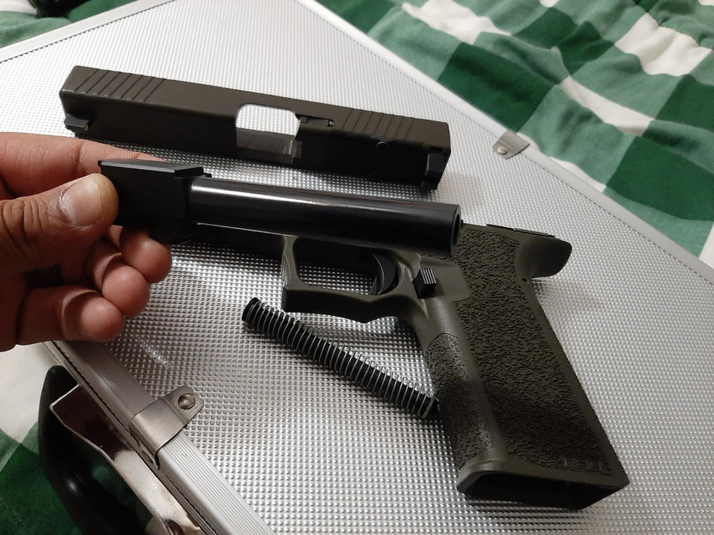 NBS Black Nitride Glock 17 9mm Barrel - Customer Photo From Wilmer Parker