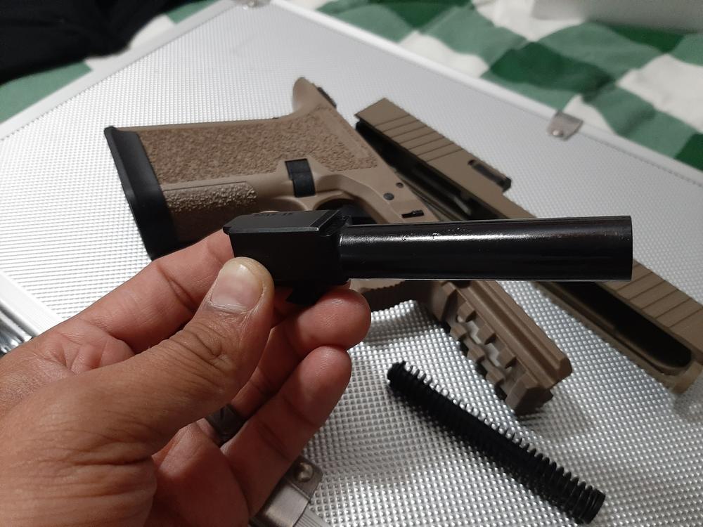 NBS Black Nitride Glock 17 9mm Barrel - Customer Photo From Wilmer Parker