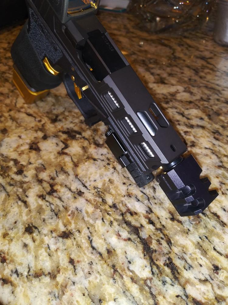 NBS Black Nitride Glock 19 9mm Barrel - Threaded - Customer Photo From Ryan Butler