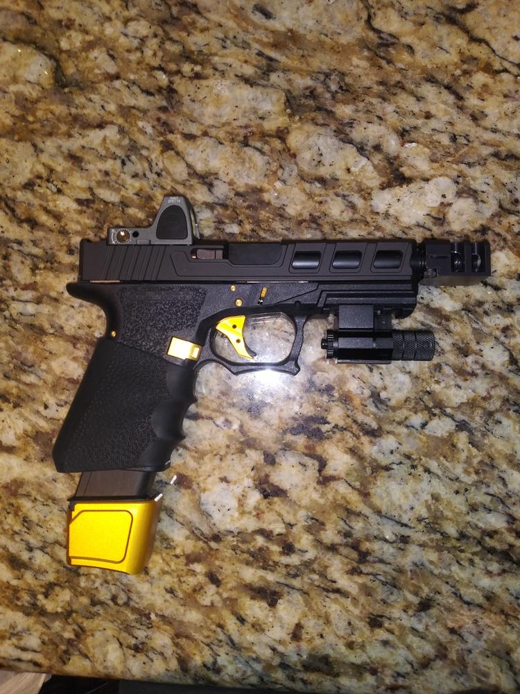 NBS Black Nitride Glock 19 9mm Barrel - Threaded - Customer Photo From Ryan Butler