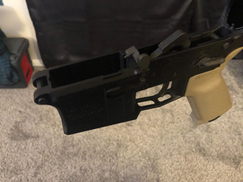 Aero Precision M4E1 MOE Lower Parts Kit - FDE - Customer Photo From Tim Tomasetti