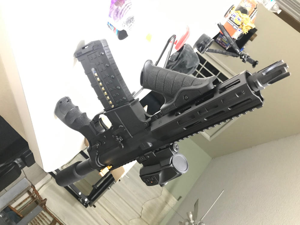 Dirty Bird 5-Slot Aluminum M-LOK Rail Section - Customer Photo From Samuel Vaia