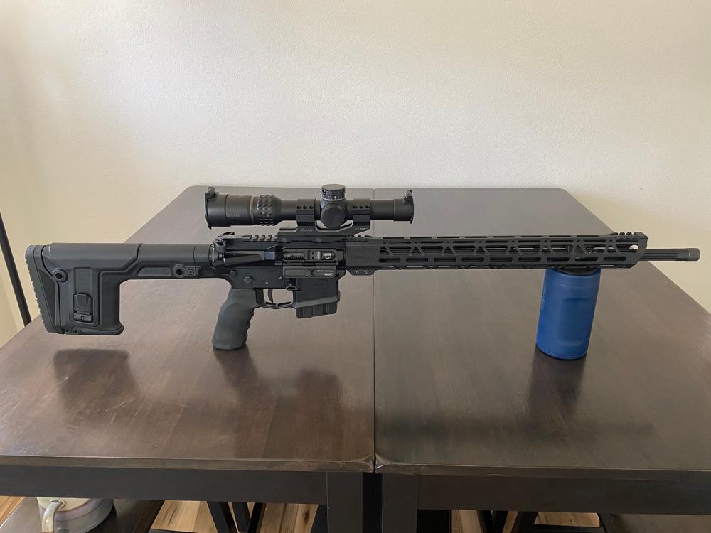 Dirty Bird 5/8x24 x 3/4 OD x 5/8 Long Fluted Thread Protector for 7.62x39, 300 BLK, 6.8 SPC, 6.5 Grendel - Black - Customer Photo From Jay