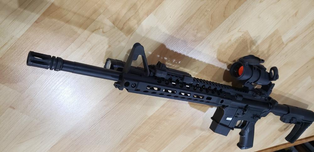 Centurion Arms C4 M-LOK Handguard - Midlength Cutout - Customer Photo From Lawrence Cummings