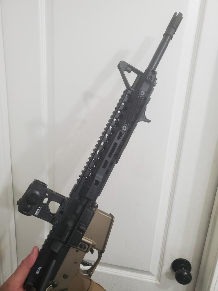 Centurion Arms C4 M-LOK Handguard - Midlength Cutout - Customer Photo From gabriel yanez