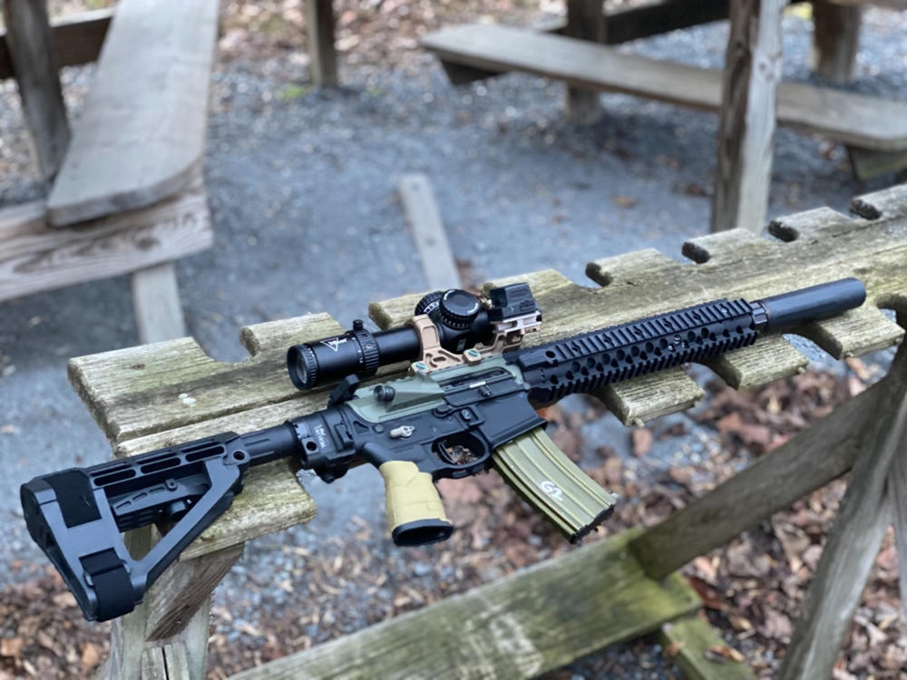 Centurion Arms C4 Quad Rail Handguard - 12" - Customer Photo From Aaron Boll