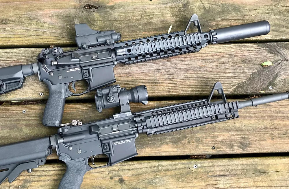 Centurion Arms C4 Quad Rail Handguard - Carbine Cutout - Customer Photo From Thomas Gabriel