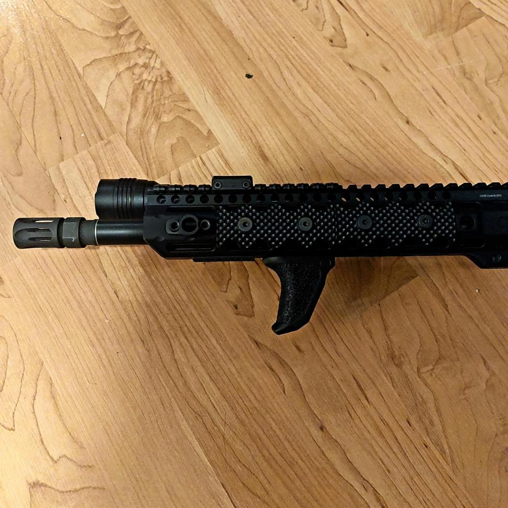 Centurion Arms M-LOK Polymer Rail Covers (3 Pack) - Black - Customer Photo From Darin Shiverdeck