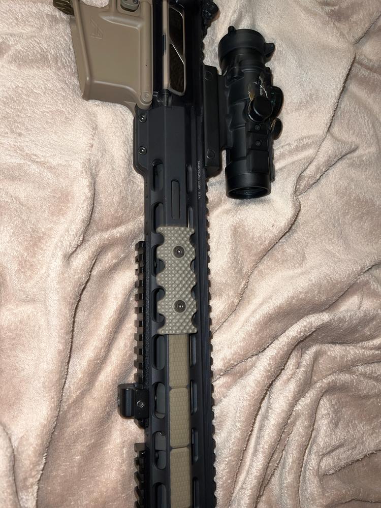 Centurion Arms M-LOK Polymer Rail Covers (3 Pack) - Customer Photo From Justin