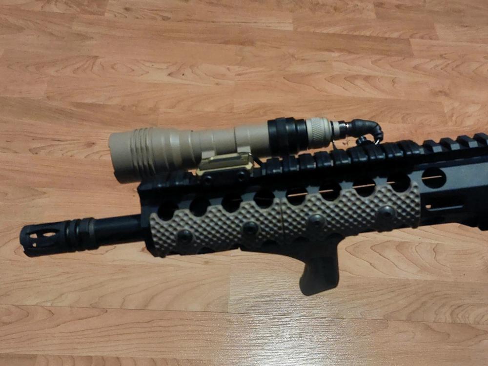 Centurion Arms M-LOK Polymer Rail Covers (3 Pack) - FDE - Customer Photo From Darin Shiverdeck