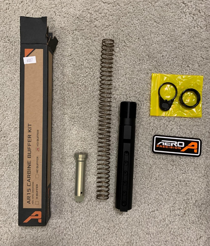 Aero Precision AR-15 Carbine Buffer Kit w/H3 Buffer - Customer Photo From Haibin Sun