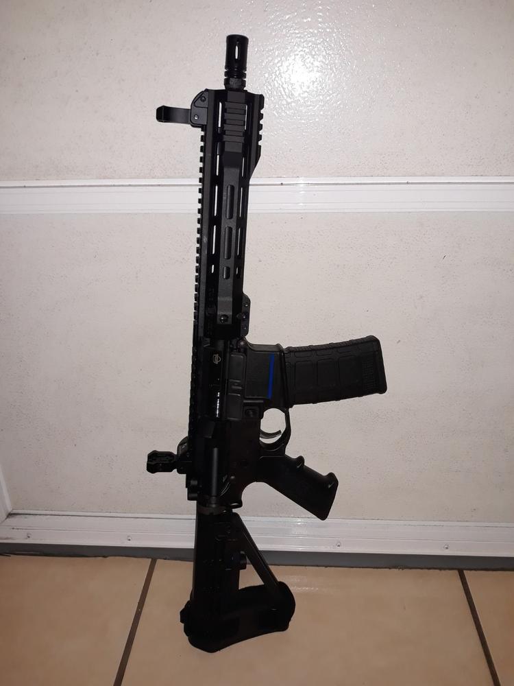 Dirty Bird 10.5″ Government Carbine 5.56 M-LOK Complete Upper - V3, Black - Customer Photo From Eliud Garcia