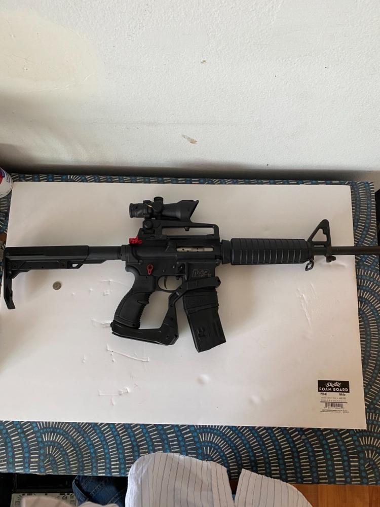 MFT BATTLELINK AR-15 Aluminum Minimalist Mil-Spec Stock - Customer Photo From Mike Ricotta