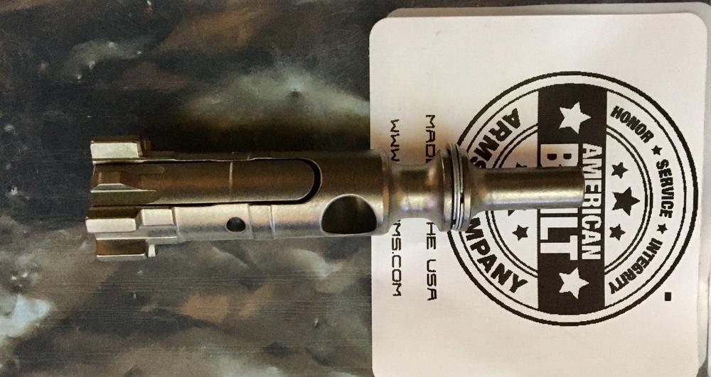 A*B Arms Pro 5.56 Bolt Assembly - Nickel Boron - Customer Photo From Dustin Flansburg