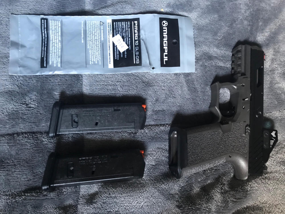 Magpul PMAG 10-Round GL9 Magazine for Glock 19 - Customer Photo From Jason Dodzweit