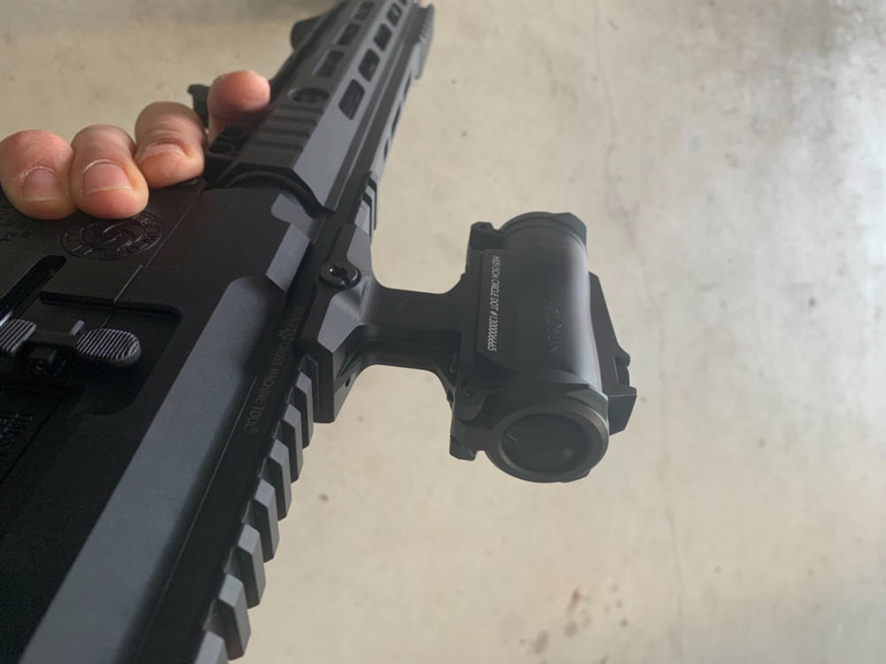 Reptilia Corp DOT Mount For Aimpoint Micro - Customer Photo From John Jackson