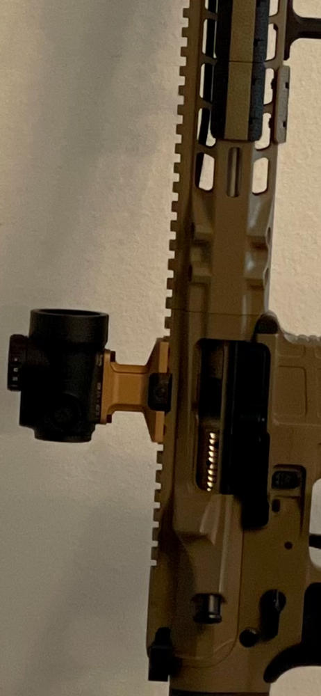 Reptilia Corp DOT Mount For Trijicon MRO - Customer Photo From Chris Aguilar