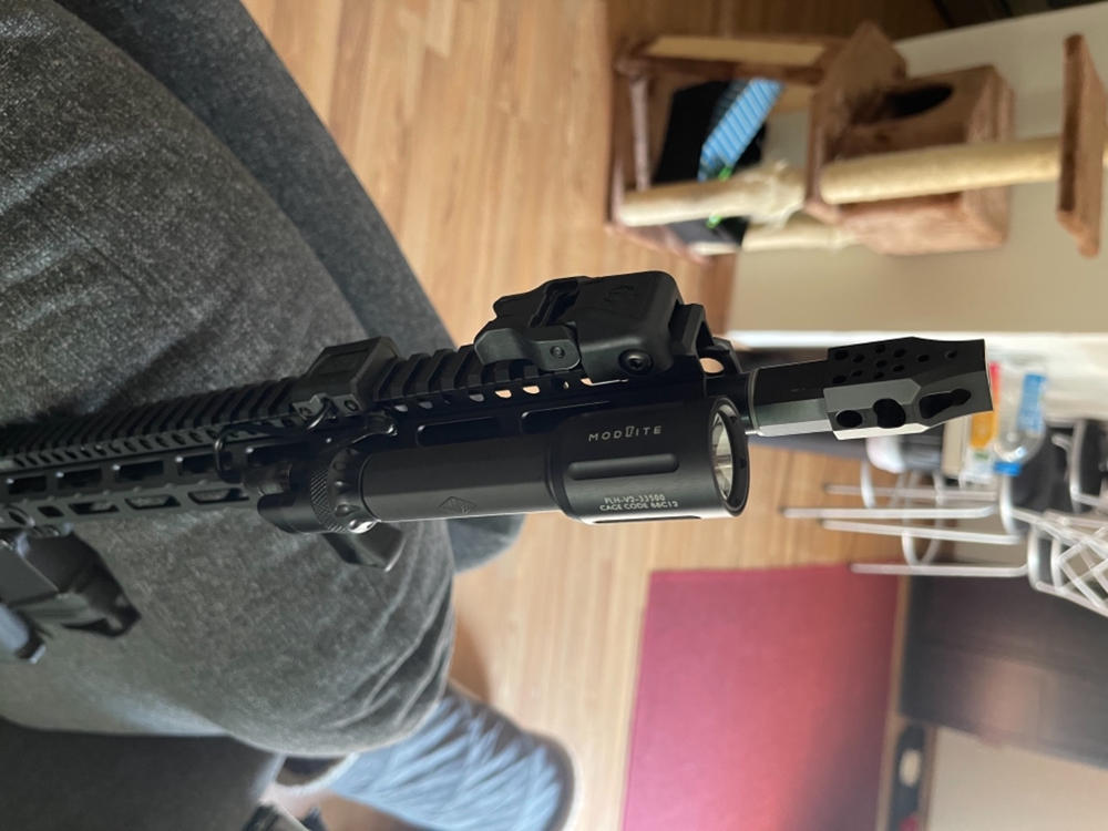 Reptilia Corp TORCH 6V/18650 M-LOK Light Body - Right, Black - Customer Photo From Brady Sunley