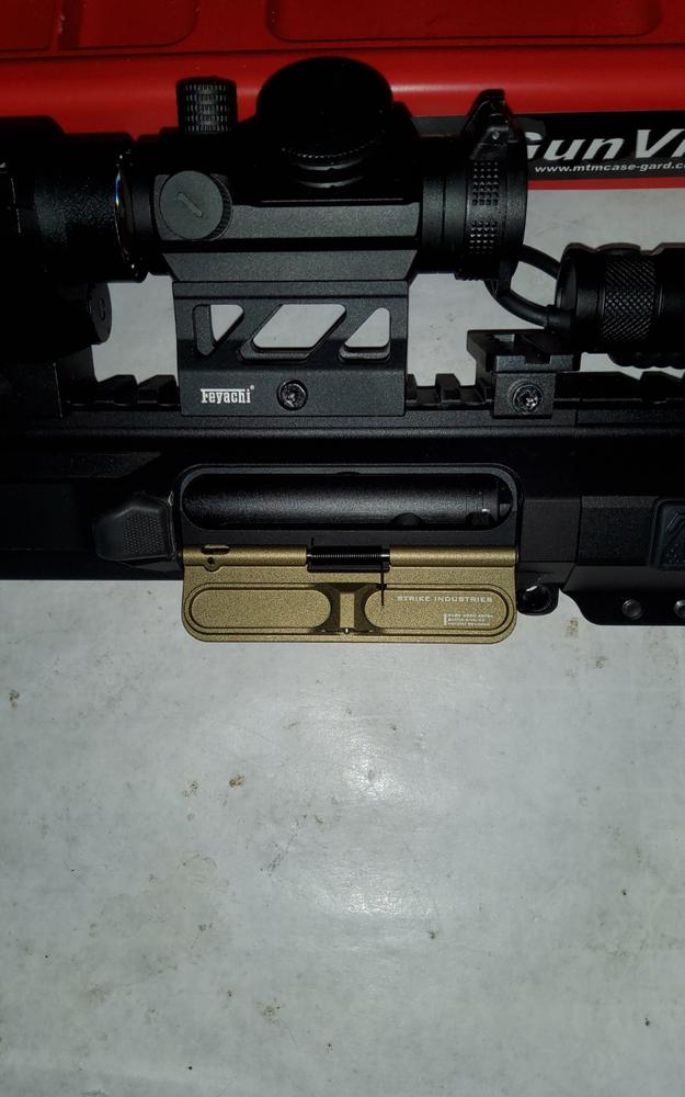 Strike Industries AR Billet Ultimate Dust Cover - FDE - Customer Photo From Paul Owens