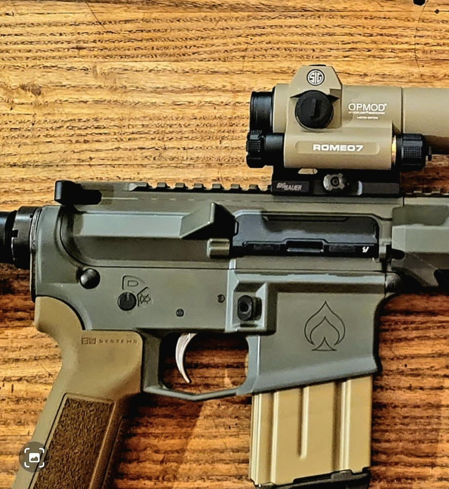 Strike Industries AR Billet Ultimate Dust Cover - Black - Customer Photo From James Beckley